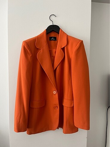 Turuncu Blazer Ceket