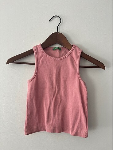 Renkli Halter Yaka Crop