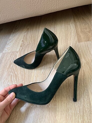 Kemal tanca yeşil stiletto