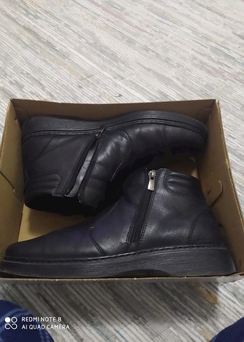 Kadın Siyah Stiletto Topuklu Kemerli Bot - Görsel 3