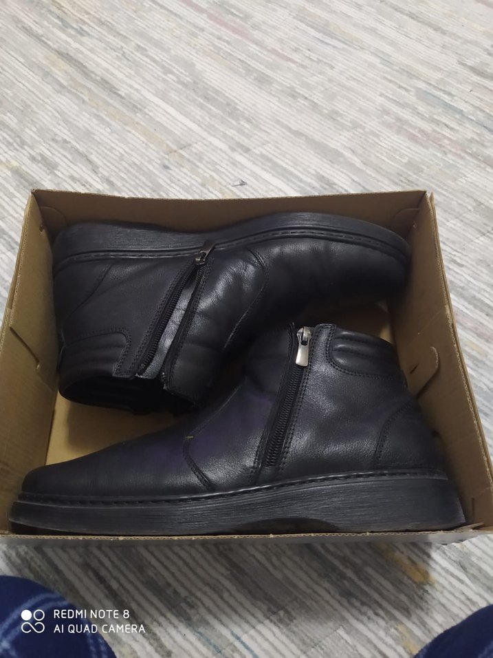 Kadın Siyah Stiletto Topuklu Kemerli Bot - Görsel 3