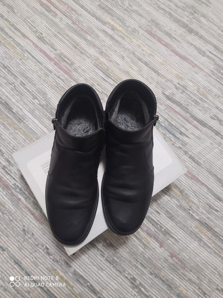 Kadın Siyah Stiletto Topuklu Kemerli Bot - Görsel 2