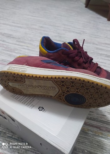 Bordo Bağcıklı Kadın Spor Ayakkabı - Görsel 3