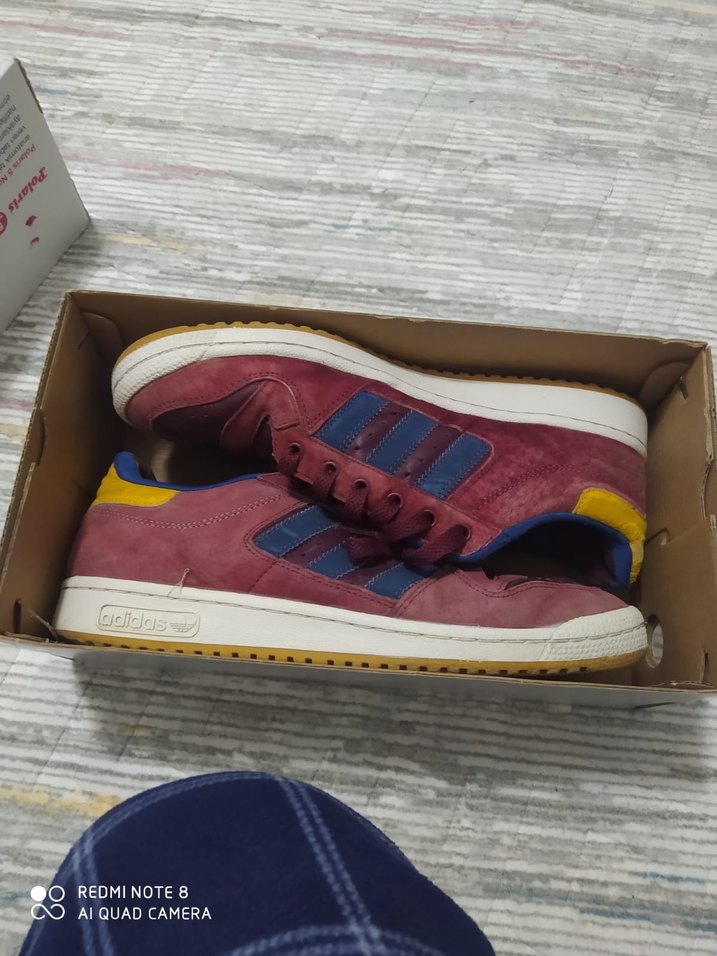 Bordo Bağcıklı Kadın Spor Ayakkabı - Görsel 2