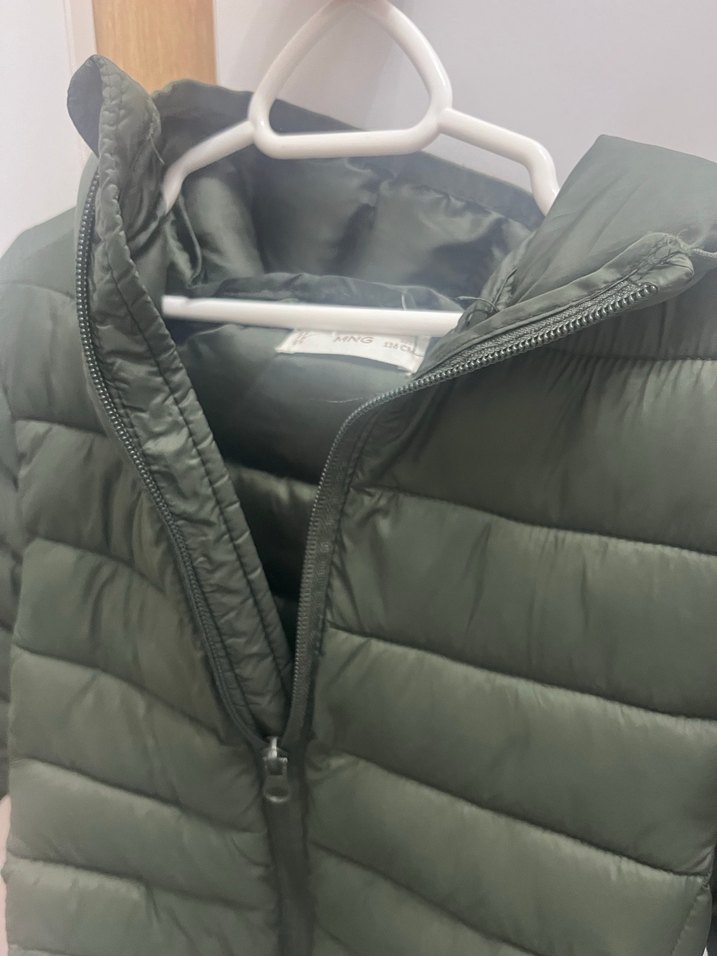 Erkek Çocuk Haki Fermuarlı Mont - Görsel 2