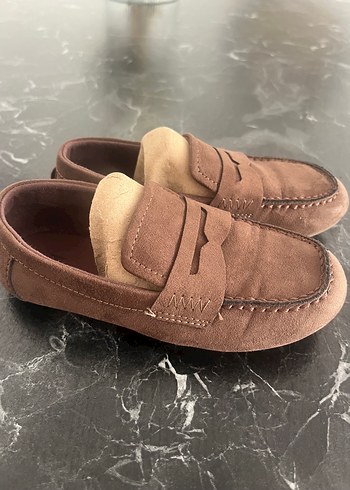 Kahverengi Süet Erkek Çocuk Makosen - Görsel 3