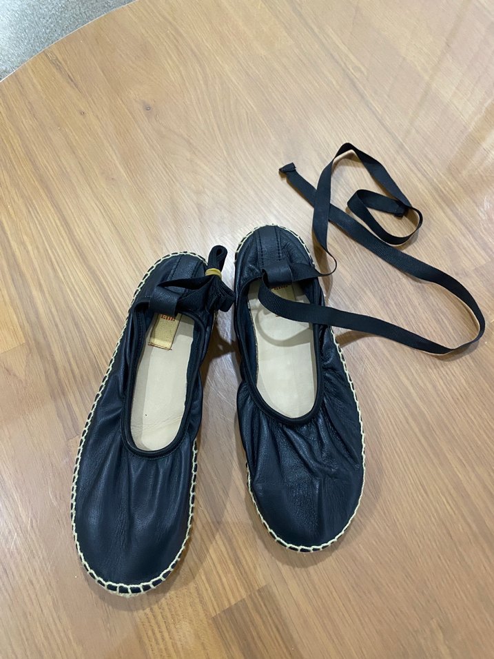 Siyah Bantlı Kadın Espadril - Görsel 2