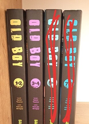 Oldboy Manga Set