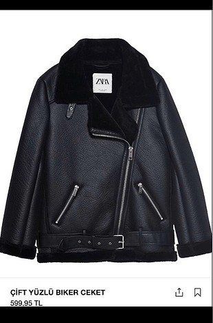 Zara biker mont