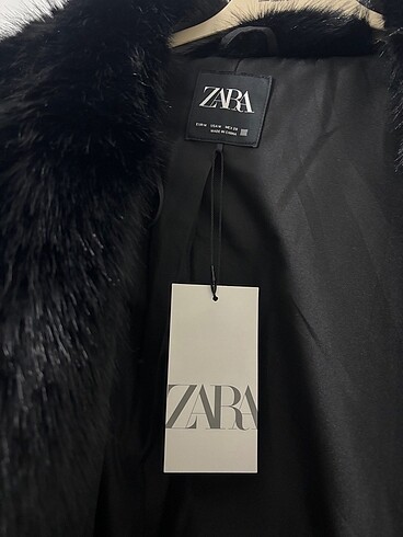 Zara Orjinal marka etiketli kürk