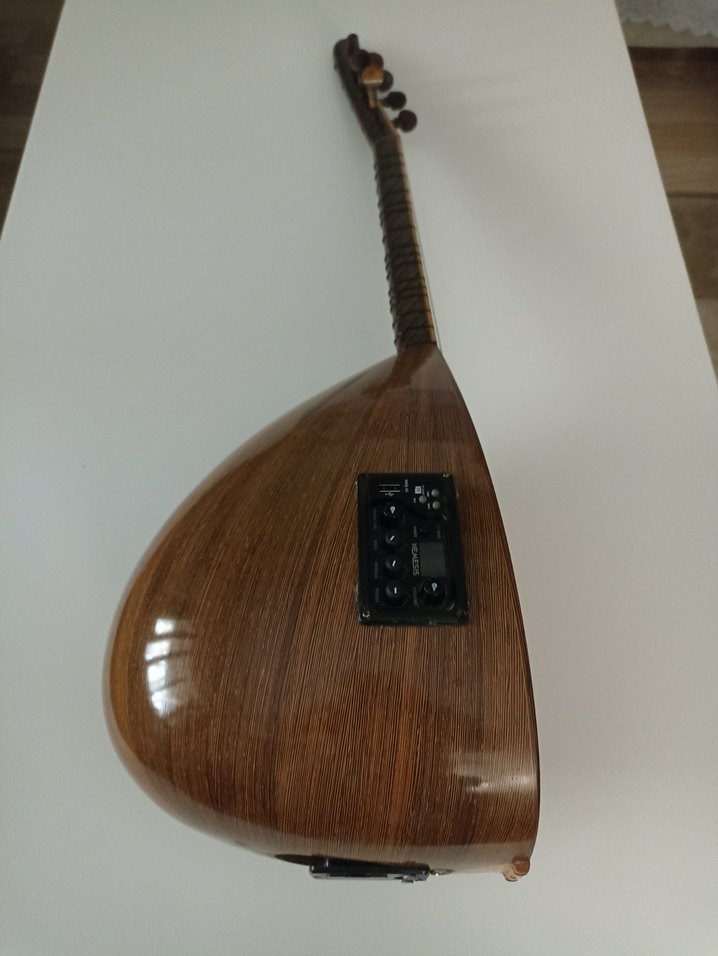 KILIÇ SAZ EVİ YAPIMI 35 TEKNE KISA SAP BAĞLAMA - Görsel 2