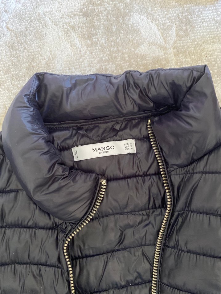 Siyah Kadın Mini Kısa Mont - Görsel 4