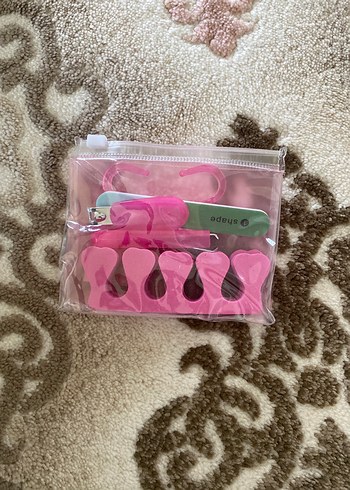 Pastel Pembe Manikür ve Pedikür Seti - Görsel 2