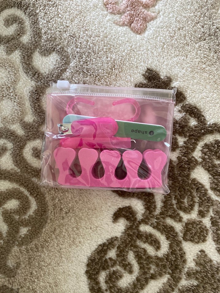 Pastel Pembe Manikür ve Pedikür Seti - Görsel 2