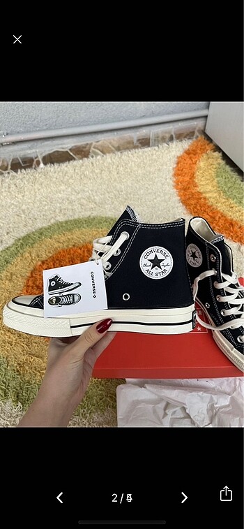 Converse Converse chuck 70 siyah kadın