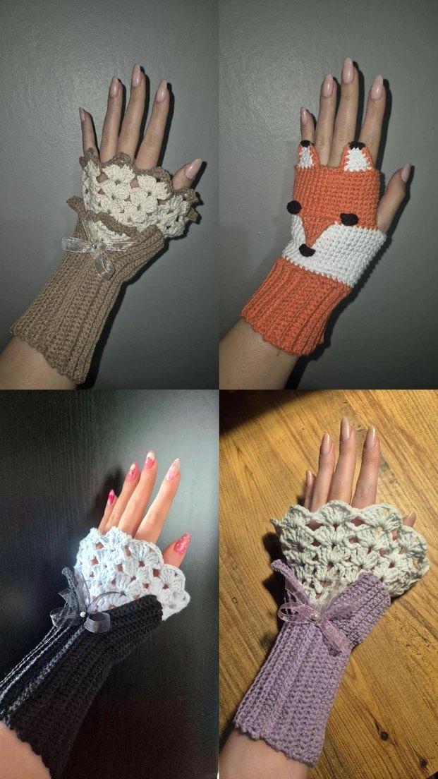 Tilki  modelli eldiven - Görsel 4