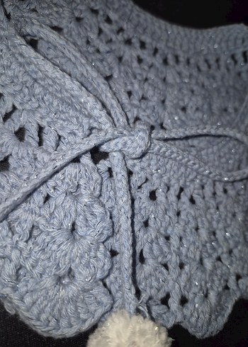 Bohem Çok Renkli Örgü Kadın Eldiven - Görsel 10