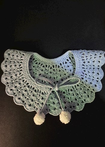 Bohem Çok Renkli Örgü Kadın Eldiven - Görsel 9