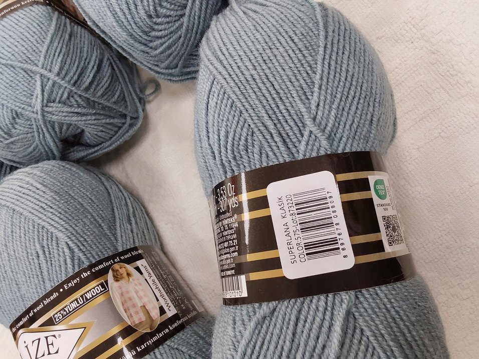 Alize Superlana İnce İp 5'li Paket Gri - Görsel 3