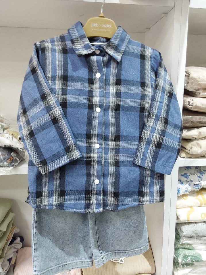 Erkek Bebek Sokak Stili Denim Kombin - Görsel 4