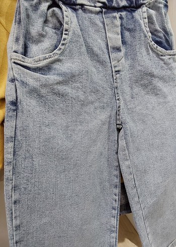 Erkek Bebek Denim Takım Uzun Kollu - Görsel 7