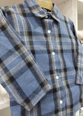 Erkek Bebek Denim Takım Uzun Kollu - Görsel 5