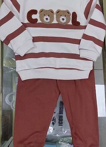 Cool Erkek Bebek Alt Üst Takım 