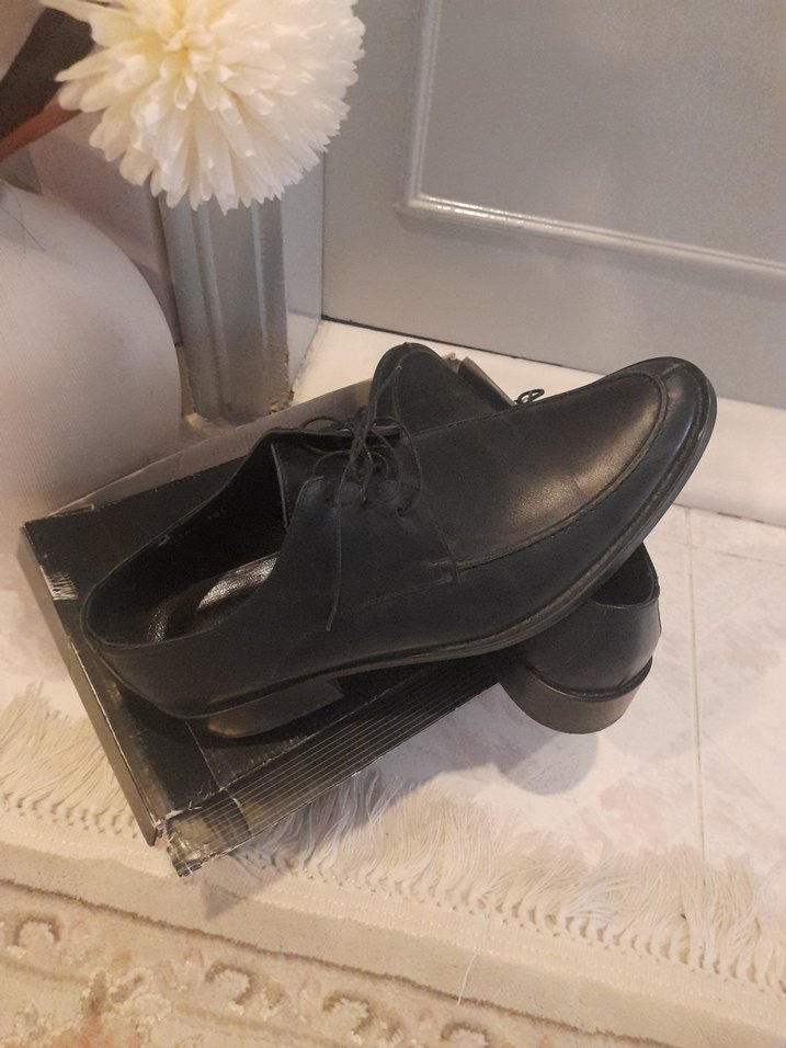 Siyah Erkek Klasik Ofis Ayakkabısı - Görsel 4