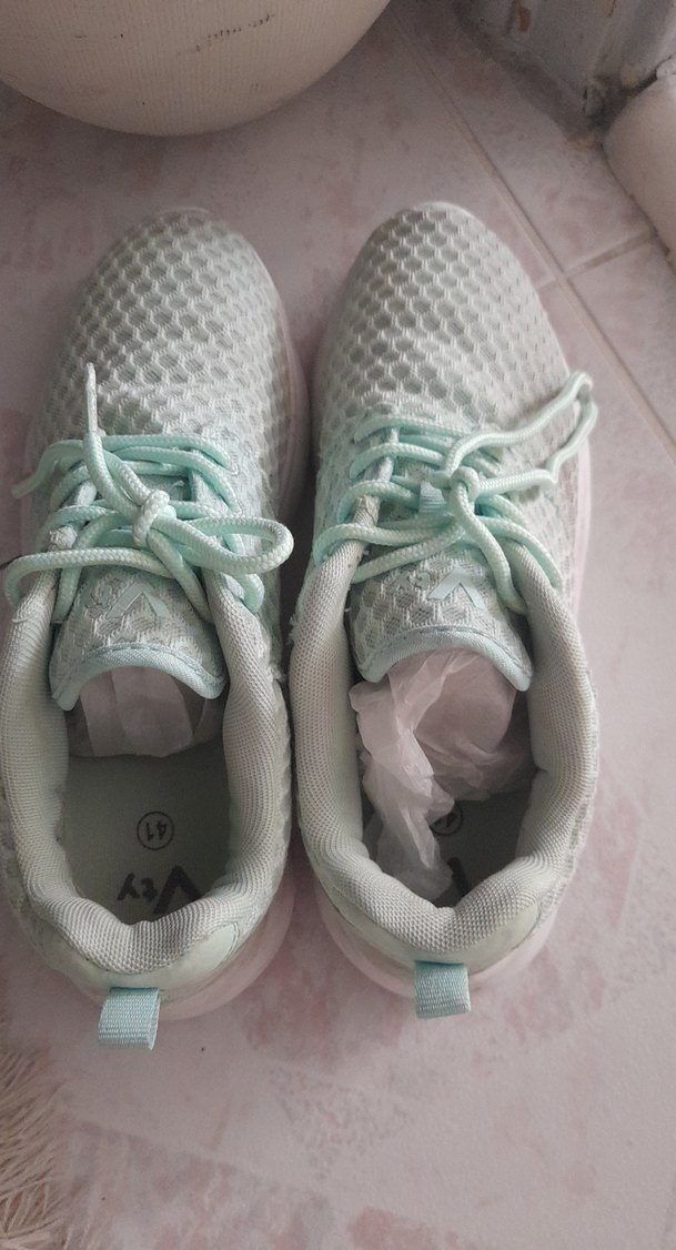 Açık yeşil Bağcıklı Kadın Spor Ayakkabı - Görsel 2