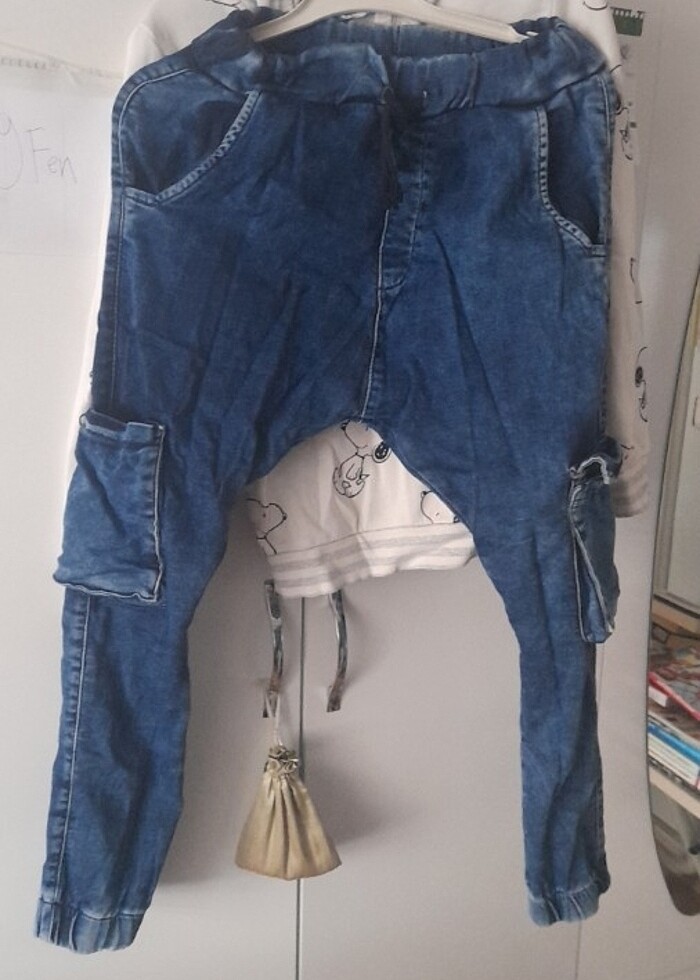 Siwit ve kot jaguar pantolon  - Görsel 5