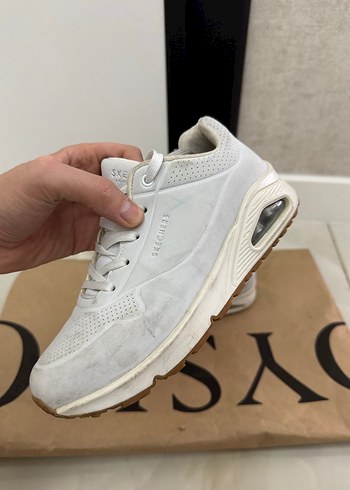 37,5 Beden Beyaz Skechers Kadın Spor Ayakkabı