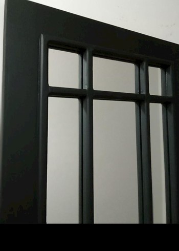  Beden siyah Renk Ahşap Ayna