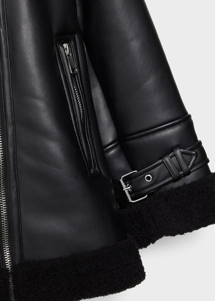 Biker ceket - Görsel 4