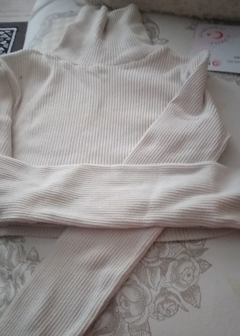 Bej Kadın Balıkçı Yaka Triko - Görsel 3