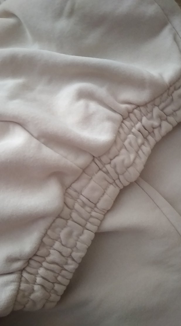 Kadın Keten Rahat Kesim Midi Eşofman 93 cm boy - Görsel 4