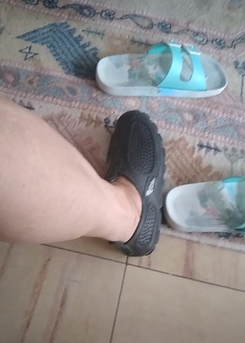 Erkek Siyah Spor Su Ayakkabısı Velcro - Görsel 5