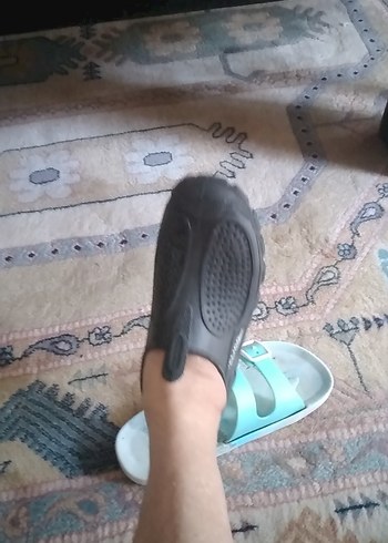 Erkek Siyah Spor Su Ayakkabısı Velcro - Görsel 6