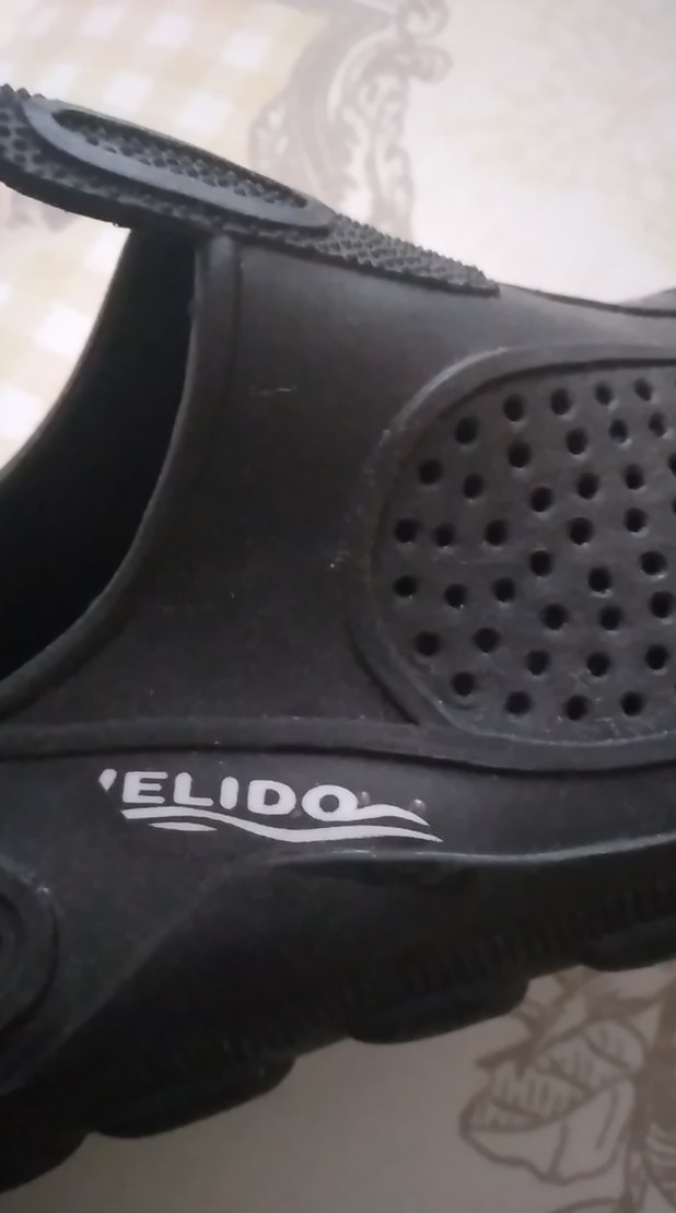 Erkek Siyah Spor Su Ayakkabısı Velcro - Görsel 2