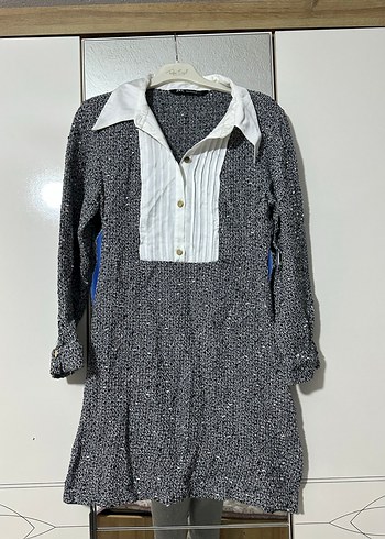 Zara tüvit elbise - Görsel 8