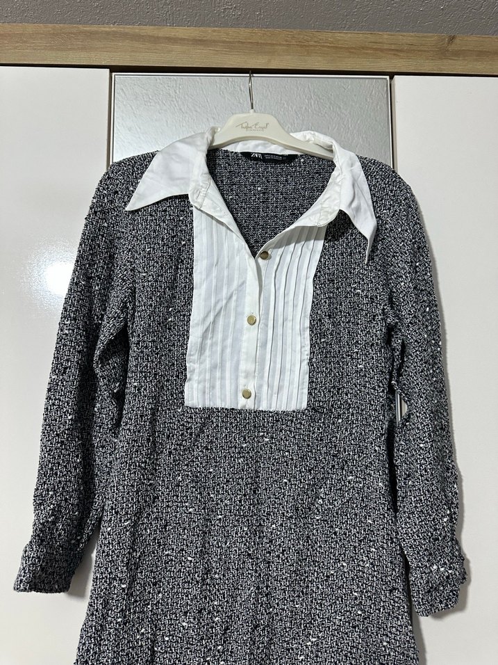 Zara tüvit elbise - Görsel 5