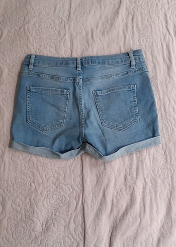 lcw düşük bel denim şort - Görsel 4