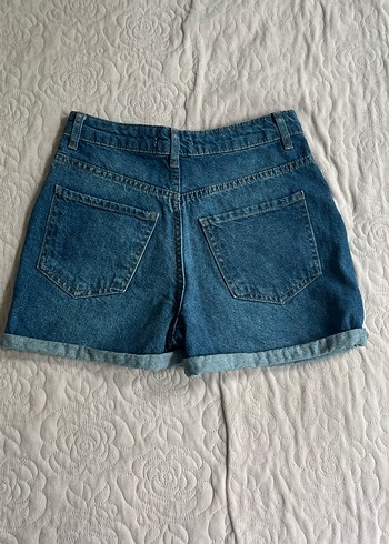 Defacto mom jean şort - Görsel 4