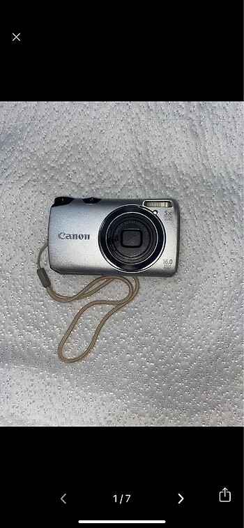 Canon dijital fotograf makinesi