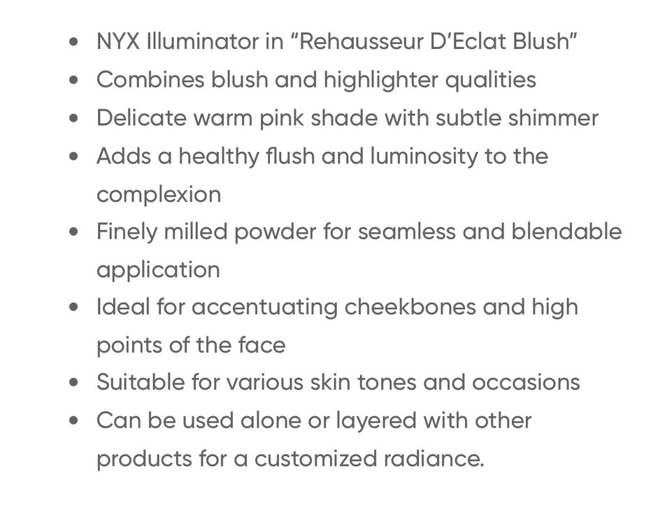 NYX Siyah Aydınlatıcı Pudra - Görsel 5