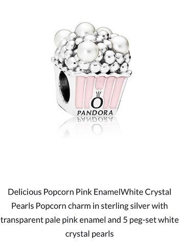 Pandora Popcorn Kadın Charm - Görsel 2