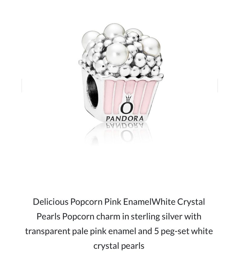 Pandora Popcorn Kadın Charm - Görsel 2