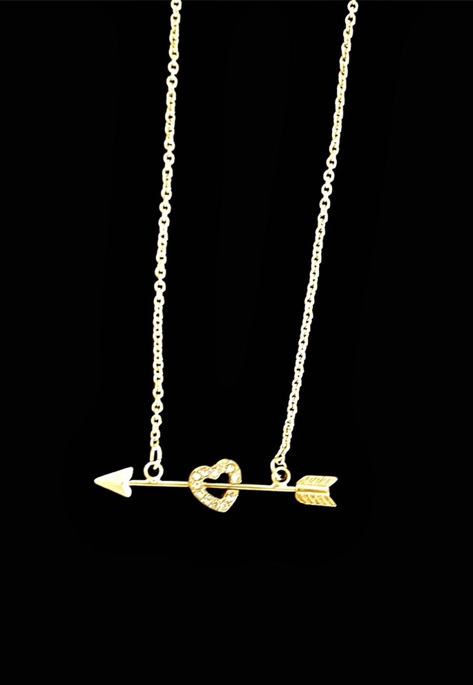 Altın Renkli  Accessorize Minimalist Kolye - Görsel 4