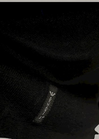 Armani Jeans Siyah Fermuarlı V Yaka Kadın Hırka - Görsel 4
