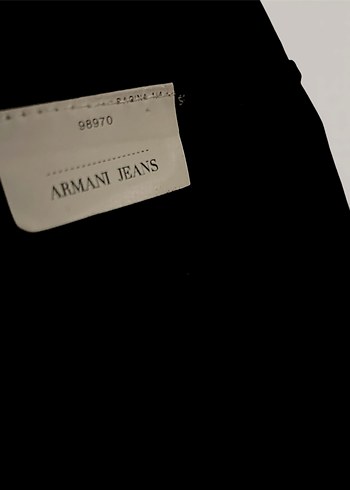 Armani Jeans Siyah Fermuarlı V Yaka Kadın Hırka - Görsel 5