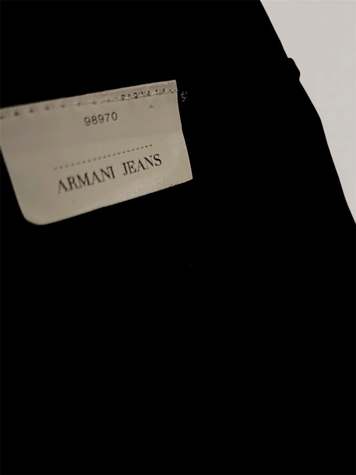 Armani Jeans Siyah Fermuarlı V Yaka Kadın Hırka - Görsel 5